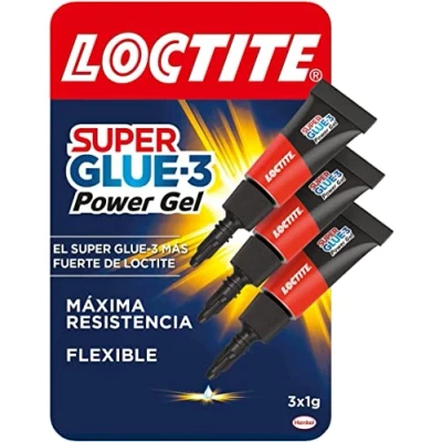 Bild av Loctite Super Glue 3 Power Flex Mini Trio Set med lim, stycken om 1 g