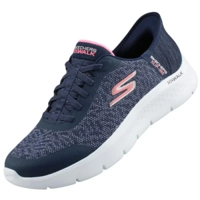 Bild av Skechers Dam GO Walk Flex Kaylee sneakers, Marinblå, 4 UK, Marinblått Xsp, 37 EU