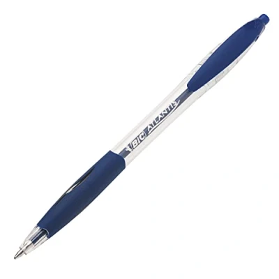 Bild av BiC Atlantis Clic Ball penna 1,0 mm låda med 12 svart BLÅ