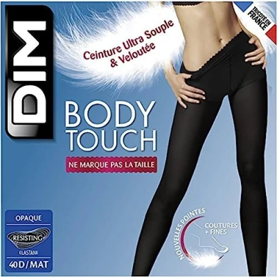 Bild av DIM 40 DEN BODY Touch Opaque Strumpbyxor noir, Storlek: 38/40, noir
