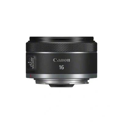Bild av Canon objektiv RF 16 mm F2.8, STM, ultra vidvinkelobjektiv för EOS R serien fast brännvidd, tyst STM autofokusmotor, hög ljusintensitet, 165 g, svart
