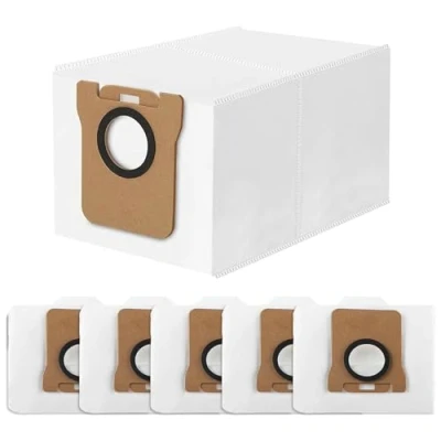 Bild av 5 stycken dammsugarpåsar för Xiaomi X10+X20+S10+Dreame L10s Ultra+L10 Ultra+ L20 Ultra+L20 Pro, dammpåse, ersättningspåse, tillbehörssats