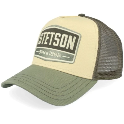 Bild av Stetson Car Club Truckerkeps dam/herr i bomull En Storlek (5560 cm), justerbar nätkeps, med snapback och ventilerande del nättyg flerfärgad basebollkeps sommar/vinter,
