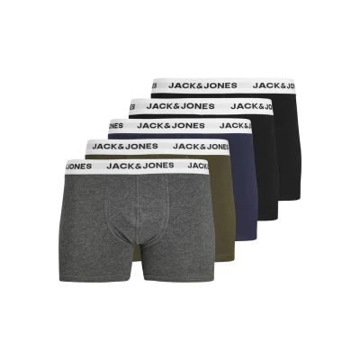 Bild av Jack &amp; Jones Basic Trunks Boxershorts Herr (5 Pack)