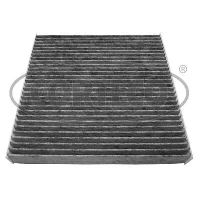 Bild av CORTECO 80005282 Filtre d&#039;habitacle à charbon actif 214 213 25 RENAULT: Twingo 3, SMART: Fortwo III Coupe, Forfour II 5 portes