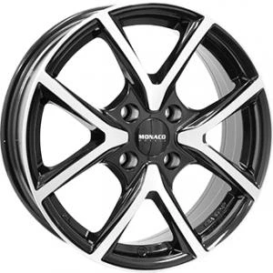 Bild av Monaco CL2 Gloss Black Polished 6.5x16 4/108 ET25 B65.1