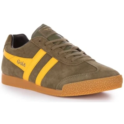 Bild av Gola Harrier, modeskor för män, khaki/sol/svart, 41 EU, Khaki Sun Black, EU