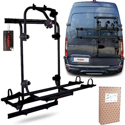 Bild av Bakre cykelhållare för Crafter Sprinter BICI OK MTB Van 2 cykelhjul svart