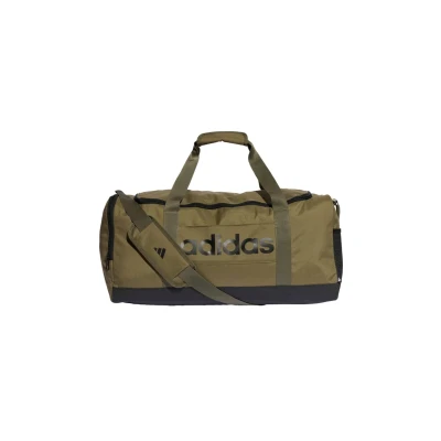 Bild av adidas Unisex Vuxen Essentials Linear Duffel Bag, olive strata/black, M