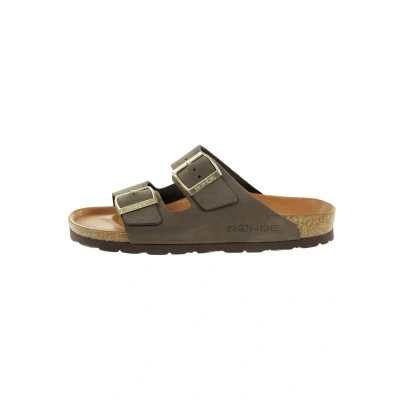 Bild av Rohde Rodigo dam pantolett tofflor sandal 5864 guld, BRUN, 36 EU