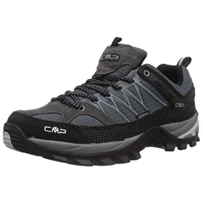 Bild av CMP herr Vandrings och halvskor för vandring Rigel Low trekking shoe Wp, GRÅ, 43 EU