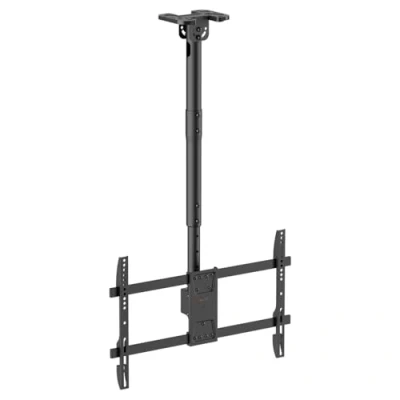 Bild av my wall rörlig TV takfäste HD8L, för 4386 tum, vridbar och lutbar, teleskopstång, max. 60 kg, platta sneda tak
