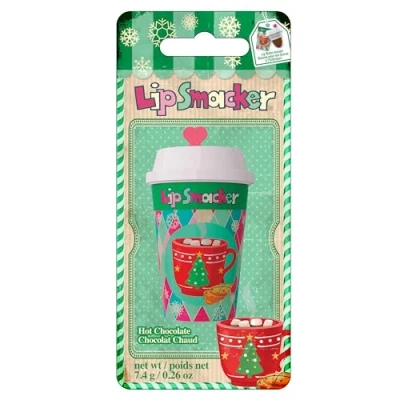 Bild av Lip Smacker Holiday Frappe Cup Läppbalsam, Söta Läppbalsam För barn, Högtids Tema, Fuktgivande och Lättanvänt, Berikat Med Ricinfröolja, Hot Chocolate