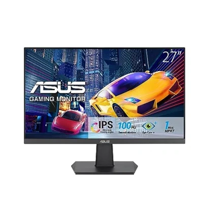 Bild av ASUS Eye Care VA27EHF 27 tums full HD skärm ramlös, flimmerfri, blått ljusfilter, adaptiv sync 1 ms MPRT, 100 Hz, 16:9 IPS panel, 1920 x 1080 HDMI