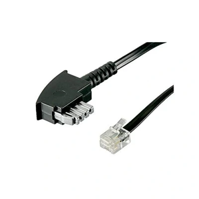 Bild av Pro TAE N cable (International pin out) 4 Svart 6 meter