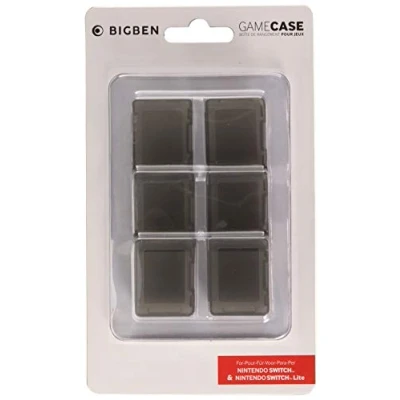 Bild av Nintendo Switch Game Card Case Set (6 st, svart)