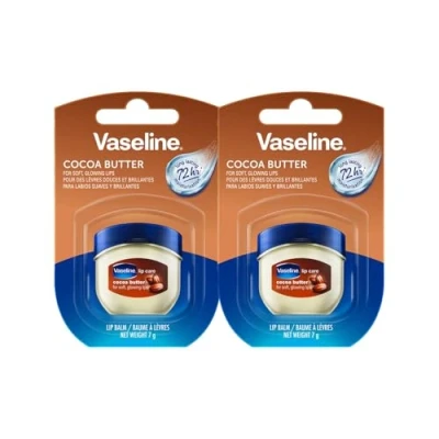 Bild av Vaseline Lip Therapy Cocoa smör, närande läppbalsam för optimal fukt, (Cocoa smör (2 pack)