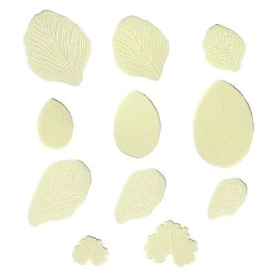 Bild av PME 103FF042 JEM bladsortiment 1, 11 delar, plast, elfenben, 17 x 2 22 cm