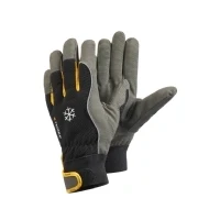 Bild av Ejendals TEGERA 9122, Arbetshandskar, Svart, Grå, Gul, Vuxen, Reptålig, Nylon, Polyester, Polyuretan