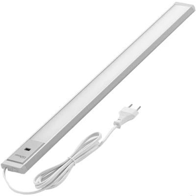 Bild av Oktaplex Riva underskåpsljus LED platt dimbar varmvit 57,5 cm köksbelysning med sensor 690lm 10 W 230 V silver