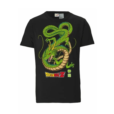 Bild av Logoshirt Dragonball Z Shenlong Tshirt med print, Storlek: Large, Schwarz