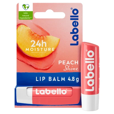 Bild av Labello Fruity Shine Peach 4.8g