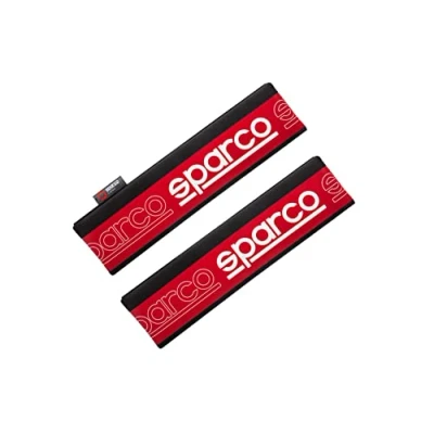 Bild av SPARCO SPC SPC1208RD Coussinet de ceinture Rouge, noir Polyester