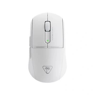 Bild av Turtle Beach Burst II Air 2,4 GHz trådlös spelmus: 47 g extremt lätt, optiska omkopplare, symmetrisk, 26K DPI optisk sensor, Bluetooth, 120 timmars batteri, USB C kabel Vit