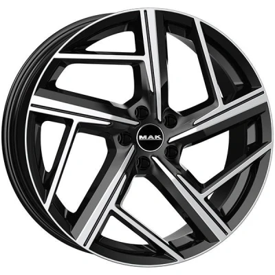 Bild av MAK Qvattro Black Polished 8.5x20 5/112 ET20 B66.5