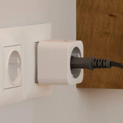 Bild av Hama WLAN uttag Smart, elmätare, Matter, vit, 3.680W