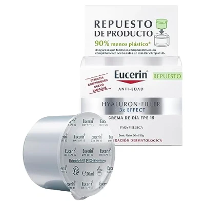 Bild av Eucerin Hyaluron Filler Dagkräm Refill SPF 15 50 ml