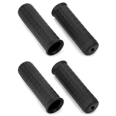 Bild av QWORK® 4 st skottkärra handtag halkfri innerdiameter 30 mm längd 12 cm