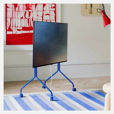 Bild av Pedestal Moon Rollin TV Stander Ultra Marine H: 107 x B: 78 D: 54 cm
