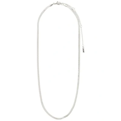 Bild av Pilgrim Joanna Recycled Snake Chain Halsband, Storlek: One Size, Silver plated