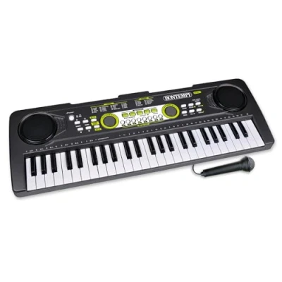 Bild av Bontempi HarmonyKeys digitalt tangentbord med mikrofon, 49 tangenter, 53,4 x 19,1 5,9 cm