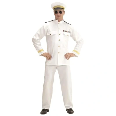 Bild av &quot;NAVY CAPTAIN&quot; (jacka, byxor, hatt) (XXL)