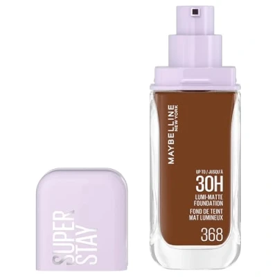 Bild av Maybelline New York Långvarig flytande foundation ultrabeständig ljus matt finish berikad med aminosyror alla hudtyper Superstay 30H Lumi Matte nyans: 368 35 ml