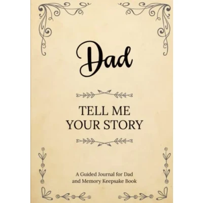 Bild av Dad Tell Me Your Story: A Guided Journal for and Memory Keepsake Book