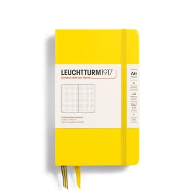 Bild av Notes Pocket Leuchtturm1917 w kropki cytrynowy 344796