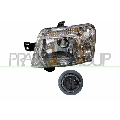 Bild av PRASCO FT1234804 Phares gauche H4 avec commande pour correcteur de site projecteur FIAT: Panda II 5 portes