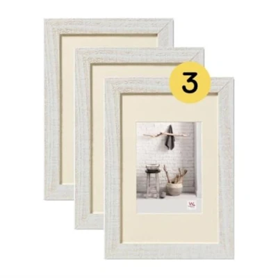 Bild av Walther Design Home Bildram Av Trä, 20 X 30 Cm, Polarvit, 3 Pack, Ho030V3