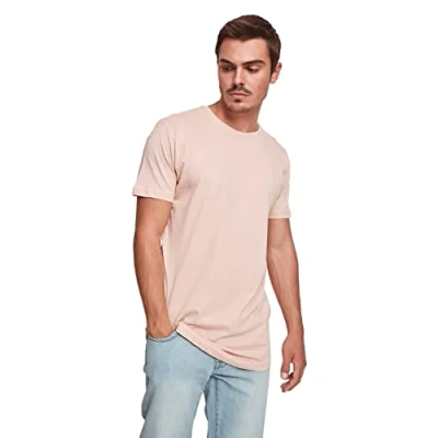 Bild av Urban Classics Shaped LONG DO NOT USE Tshirt bas, Storlek: XL, Light rose