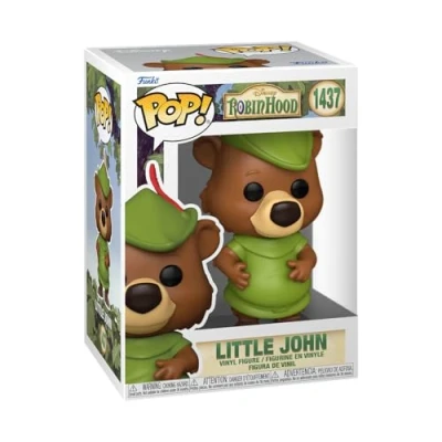 Bild av Funko POP! Disney: Robin Hood Little Jon Vinylfigur för samlare Presentidé Officiell Merchandise Leksaker barn och vuxna Filmfans Modellfigur utställning