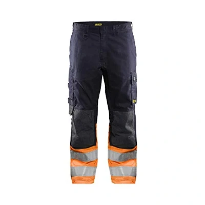 Bild av BYXA 1488 1513 MULTINORM INHER MARINBLÅ/VARSELORANGE C54 Beijerbygg Byggmaterial