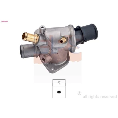 Bild av EPS 1.880.469 Thermostat d&#039;eau 88 Made in Italy OE Equivalent avec joint d&#039;étanchéite, raccord fileté pour le capteur de température
