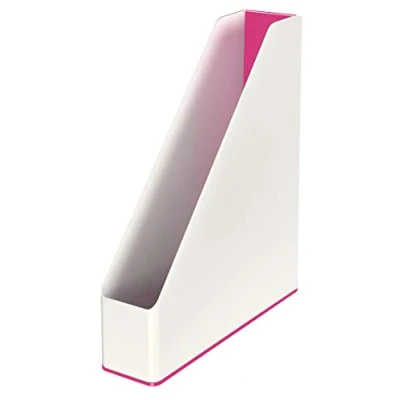 Bild av Leitz WOW Tidskriftssamlare, A4, vit/rosa, 53621023