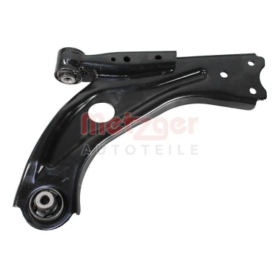 Bild av METZGER 58157301 Bras de suspension sans rotule suspension, avec support en caoutchouc Essieu avant gauche barre oscillant transversal Acier