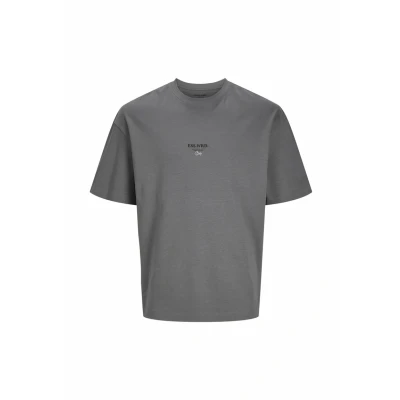 Bild av Jack &amp; Jones Jjeurban EDGE Studio TEE O NECK Tshirt med print, Storlek: Small, Castlerock