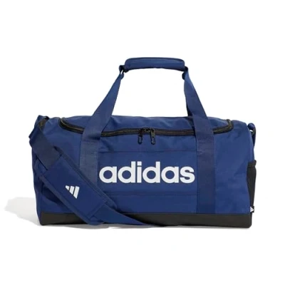 Bild av adidas Unisex Vuxen Essentials Linear Duffel Bag, dark blue/white, S