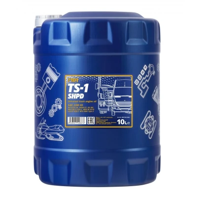 Bild av Mannol TS 1 SHPD 15W 40 10I Huile moteur MN7101 10 MERCEDES BENZ: W124 Berline, Classe C E SMART: Forfour I, City Coupe